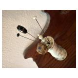 Hat pins, holder