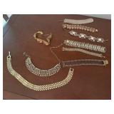 Vintage, costume necklaces, bracelets