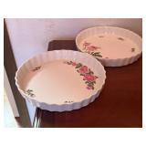 China quiche plates (2)