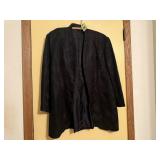 Handmade black lace jacket