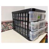 Organizer of holiday decorations, tags