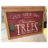 Christmas Tree farm decorative sign
