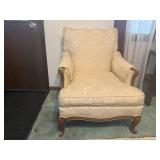 Cream arm chair