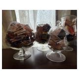 Matchbook collection, glassware included