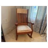 Antique rocking chair
