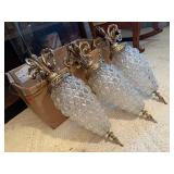 Vintage hanging lamps (3)