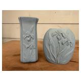 Iris floral vases (2)