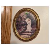 Shabby chic garden wall decor