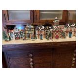 Christmas Village houses, shops, accessories