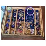 Vintage costume jewelry collection