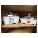 Corning Amana browning skillet, cookware