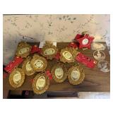 Christmas ornaments, ornament frames