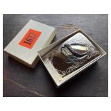 Cowboy belt buckle