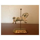 Carousel horse figurine