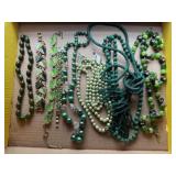 Vintage, beaded necklaces