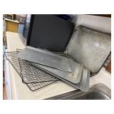 Baking sheets, cooling racks