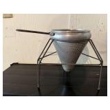 Canning sieve, stand