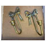 Bow wall sconces (2)