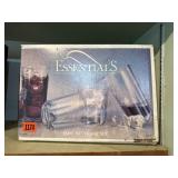 16 piece beverage set,box has water damage