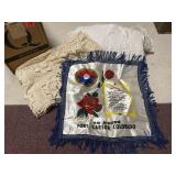 Crochet, lace yardage, Mother pillowcase