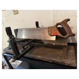 Miter saw, miter box