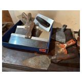 Putty knives, trowels