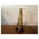 Galle cameo glass vase made in Paris, France