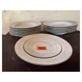 Sango china bowls, platesalad bowls