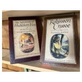 Huckleberry Finn, Robinson Crusoe books
