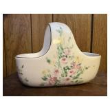 Basket flower pot
