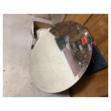 Oval mirror