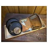Keys, pocket watch frame