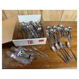 Oyster forks, ice tea spoons, soup spoons