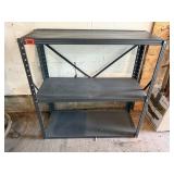 Metal shelving unit, no contents included