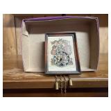 Miniature Hummel clock,made in West Germany