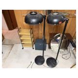 Industrial floor lamps (2)