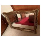 Hollywood Regency style wall mirror