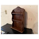 Wooden spoon rack