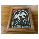Painted stained glass window