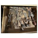 Primitive hand tools, hand drill, handles