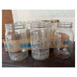 Quart canning jars