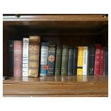 Shelf of Holy Bibles, religious books