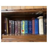 Shelf of Holy Bibles, religious books