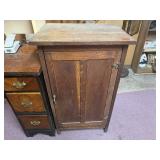 Antique music cabinet