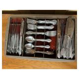 Oneida tray of silverware
