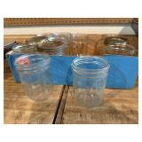 Wide mouth pint canning jars