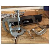 Clamps, stapler