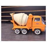 Orange Tonka concrete truck