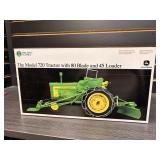John Deere-Model 720 Tractor with 80 Blade and 45