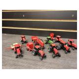 Miscellaneous 1/64 scale, tractors and implements